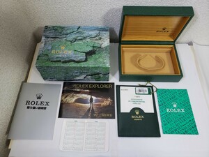  Rolex Explorer 114270 box booklet tag card-case calendar guarantee 