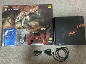 PS4 Pro リオレウスエディション SONY PlayStation4 MONSTER HUNTER WORLD EDITION