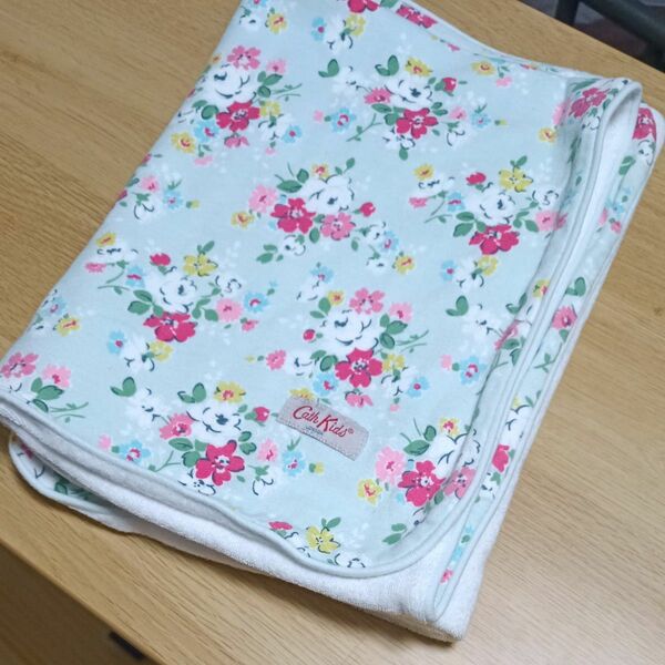 キャスキッドソン　CathKidston　おくるみ　ブランケット　Blanket　コットン　70cm×90cm 花柄