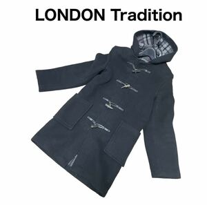 LONDON Tradition ロンドントラディション　ダッフルコート　メンズ　サイズ36 英国製　イングランド　チェック