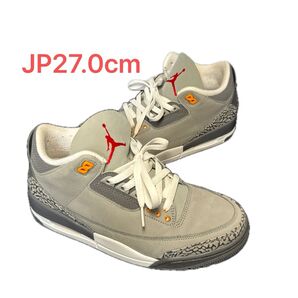 AIR JORDAN 3 "COOL GREY"