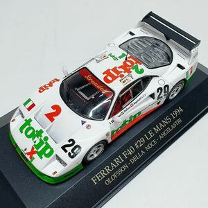 【K1】1/43 ixo FER010 Ferrari F40 #29 Le Mans 1994 ルマン 