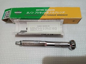 KANON カノン トルクレンチ N12LCK 4〜12Nm 中古品