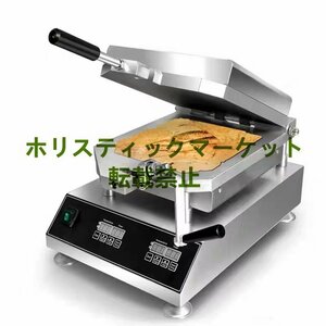 品質保証 電気 イカせんべい せんべい焼き機 プレス式 両面焼き単相 ス デジタルディスプレイ付き 電気式/業務用/飲食店/屋台 Q0711