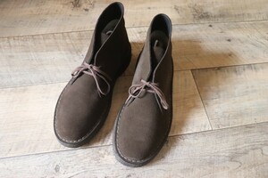 clarks クラークス デザートブーツ ダークブラウン チャッカブーツ スエード 