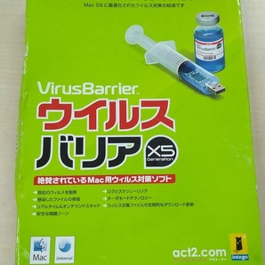 ●アクト・ツー act2 ウイルスバリア X5 [Macソフト]　VirusBarrier