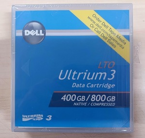 DELL LTO　Ultrium 3　データカートリッジ　0HC591　400GB/800GB　1巻