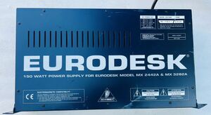 Behringer Eurodesk Power Supply for Eurodesk MX2442A & MX3282A 150 Watts 海外 即決