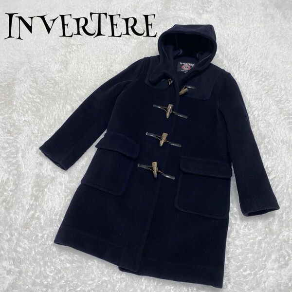 INVERTERE インバーティア ☆ ダッフルコート ネイビー 34