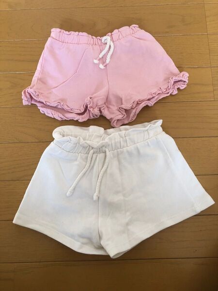 ZARA ショートパンツ86cm 2点セット