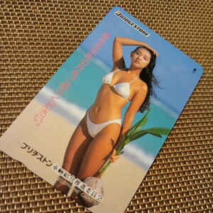  Hara Kumiko model era sexy telephone card 