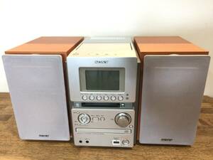 2310610 ソニー SONY HCD-M35WM.DISC DECK RECEIVER システムコンポ ミニコンポ スピーカー SS-CM35 2点セット