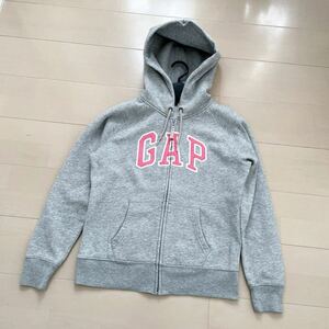 GAP ジップアップパーカー　スウェットパーカー 裏起毛 (訳あり)