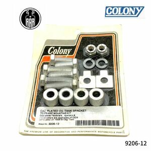 9206-12 Colony コロニー カドミウムメッキ オイルタンク ブラケット フレーム マウンティングキット