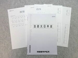 VE55-034 河合塾マナビス 法政大日本史 安部克哉 02 s0B