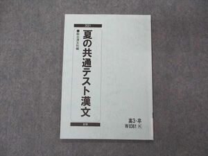 VE06-118 駿台 夏の共通テスト漢文 テキスト 状態良い 2021 夏期 05s0B