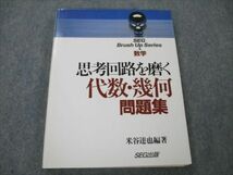 VG19-037 SEG出版 数学 思考回路を磨く 代数・幾何問題集 【絶版・希少本】状態良い 1994 米谷達也 17S9D_画像1