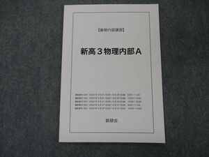 VH04-082 鉄緑会 新高3物理内部A テキスト 2022 春期講習 04s0C