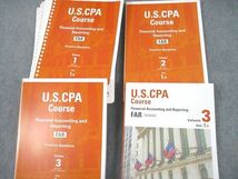 VE12-128 CPA会計学院 米国公認会計士 U.S.CPA Course FAR Volume1～3 テキスト 2022年合格目標 計4冊 78R4D_画像2