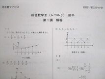 VF11-162 河合塾マナビス 総合数学III(レベル3) 前/後半 テキスト/テスト32回分付 計2冊 20S0C_画像4