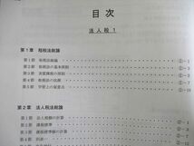 VI03-009 CPA会計学院 公認会計士講座 租税法 テキスト/個別/理論問題集など 2022年合格目標 未使用品 計8冊 00L4D_画像2