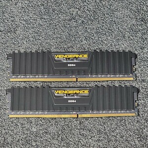 CORSAIR VENGEANCE LPX DDR4-2666MHz 16GB (8GB×2枚キット) CMK16GX4M2A2666C16 動作確認済み デスクトップ用 PCメモリ (1)