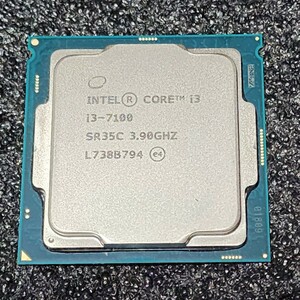 CPU Intel Core i3 7100 3.9GHz 2コア4スレッド KabyLake PCパーツ インテル 動作確認済み