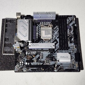 ASRock B560M PRO4 LGA1200 MicroATXマザーボード ジャンク品 PCパーツ