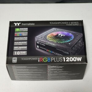 Thermaltake TOUGHPOWER iRGB PLUS(TPI-1200DH3FCP) 1200W 80PLUS PLATINUM認証 ATX電源ユニット フルプラグイン 動作確認済み PCパーツ