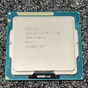 CPU Intel Core i7 3770K 3.5GHz ジャンク品 PCパーツ