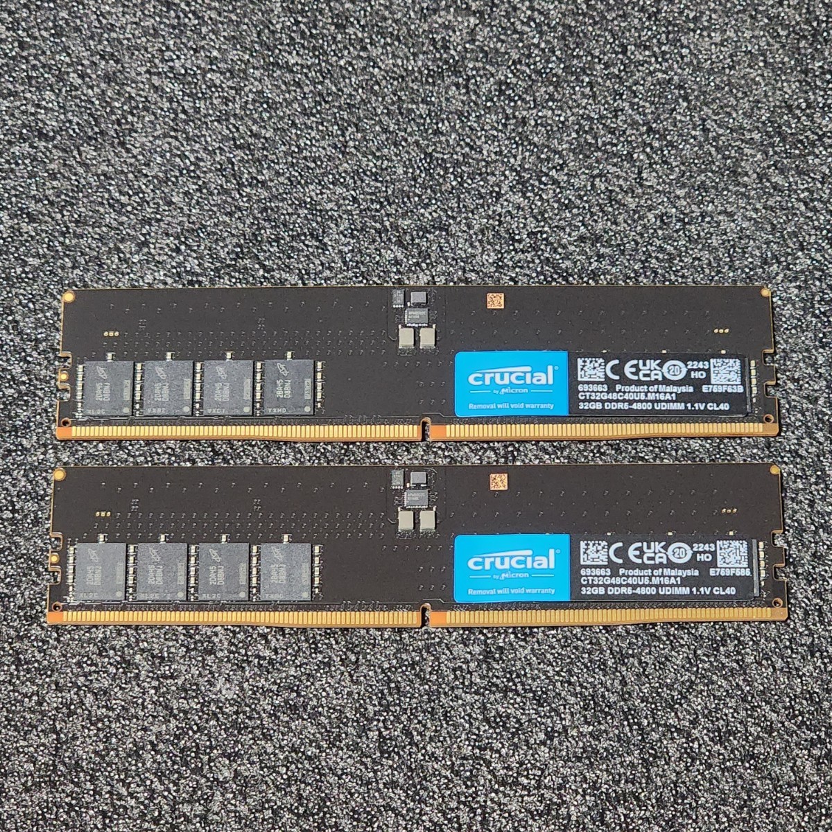 crucial CT32G48C40U5 [DDR5 PC5-38400 32GB] オークション比較 - 価格.com