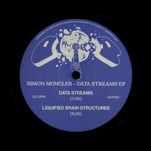 試聴 Simon Moncler - Data Streams EP [12inch] OCP GER 2020 Techno