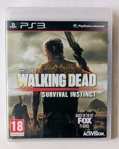 PS3 ウォーキングデッド: サバイバル・インスティンクト THE WALKING DEAD SURVIVAL INSTINCT EU版 ★ プレイステーション3