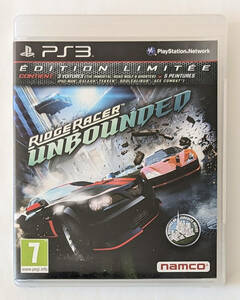 PS3 リッジレーサーアンバウンデッド RIDGE RACER UNBOUNDED ( Namco / Bugbear ) EU版 ★ プレイステーション3