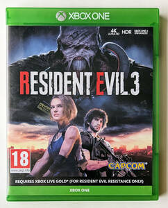 バイオハザード RE:3 (日本語も対応) RESIDENT EVIL 3 / BIOHAZARD RE:3 EU版 ★ XBOX ONE / SERIES X