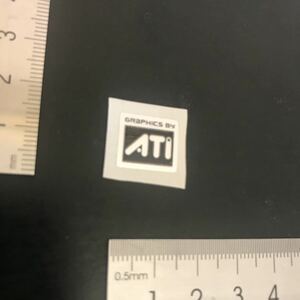 graphic by ATI personal computer emblem sticker collection seal @2665