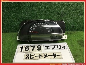 【送料無料】DA17V エブリィ 後期 純正 スピード メーター 4AT/4WD 走行449キロ 34105-64P30 NV100クリッパー/スクラム/ミニキャブ