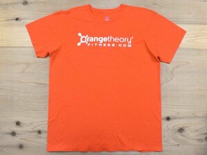 USA古着 Orangetheory Fitness ロゴTシャツ sizeXL オレンジセオリーフィットネス ジム 企業 会社 ビッグシルエット 大きいサイズ アメリカ