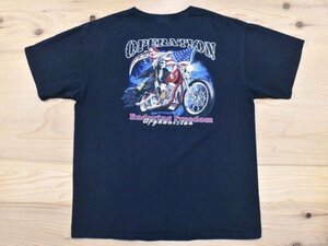 レアUSA古着 OEF アフガニスタン 不朽の自由作戦 Tシャツ sizeXL 黒 米軍 死神 タリバン ミリタリー ビッグシルエット 大きいサイズ anvil