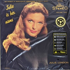 Julie London ジュリー・ロンドン - Julie Is Her Name Volume Two 1,000枚限定リマスター再発45回転二枚組Audiophileアナログ・レコード