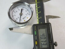 3.5Mpa 高圧 圧力計 1/8 40φ MAX純正圧力メーター 2個セット 送300 I-3_画像3