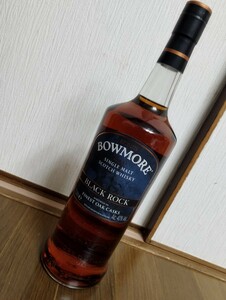 1リットル　ボウモア　ブラックロック　終売　シェリーカスク　bowmore シングルモルトウイスキー　アイラ　ラフロイグ派にもおすすめ