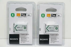 SONY ソニー　NP-BX1 海外パッケージ版　新品未開封品 ２個セット、ゆうパケットポスト・