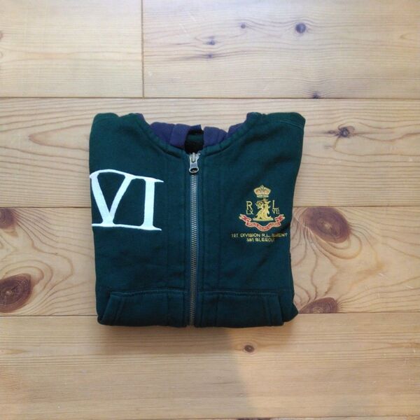POLO RALPH LAUREN 裏起毛 パーカー110 ラルフローレン キッズ 長袖
