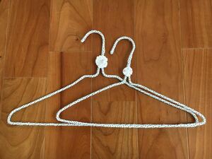  hand made hanger for adult for children parent . set white black dot white black 