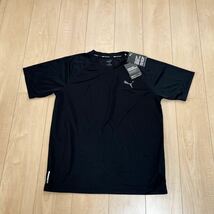 新品　タグ付　PUMA プーマ　半袖Tシャツ メッシュ　メンズ　Mサイズ　トレーニングウェア　DRYCELL ランニングウェア　ブラック　黒_画像5