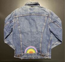 【34】60s 70s Vintage LEVI’S 70505 4th BIGE Denim Jacket 60年代 70年代 ヴィンテージ リーバイス ビッグE デニム ジャケット AL16_画像2