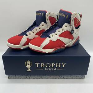 【26cm】新品 Trophy Room Nike Air Jordan 7 True Red and Obsidian トロフィールーム ナイキ エアジョーダン レッド (DM1195-474) 4560