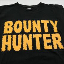 【L】BOUNTY HUNTER logo tee black バウンティー ハンター ロゴ Tシャツ 黒 裾プリントG2327_画像3