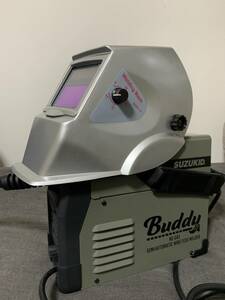 高性能 溶接面 自動 遮光面 太陽 電池 ソーラー ヘルメット 半自動 溶接機 Buddy80 スター電器 製造 SUZUKID 液晶式 リベロ LR-200 MG SB